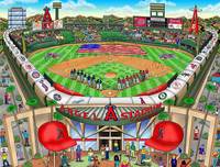 Charles Fazzino Art Charles Fazzino Art MLB 2010 All-Star Game: Anaheim (DX)